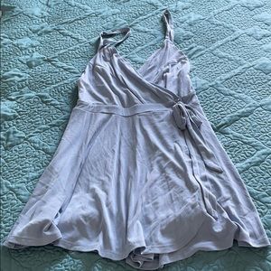 Baby blue romper from Urban Outfitters